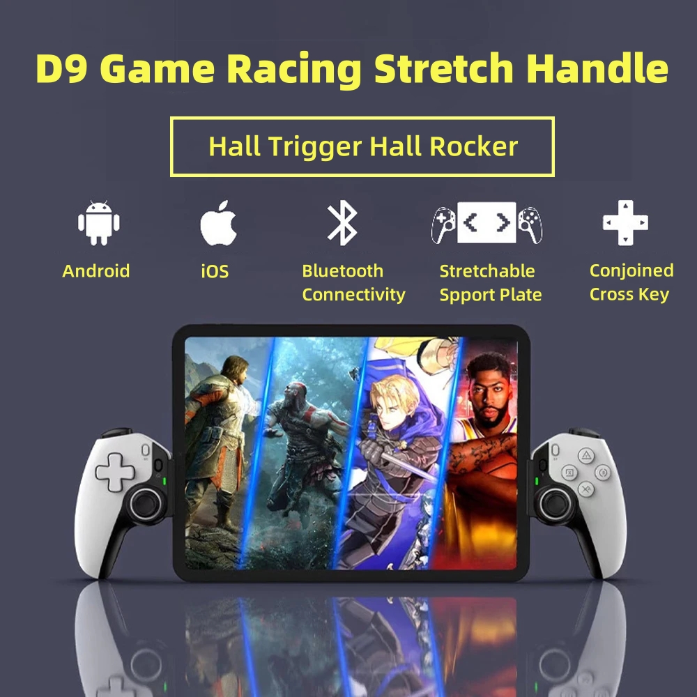 Gaming Console For Ipad - D9 Tablet Controller Wireless Handle For