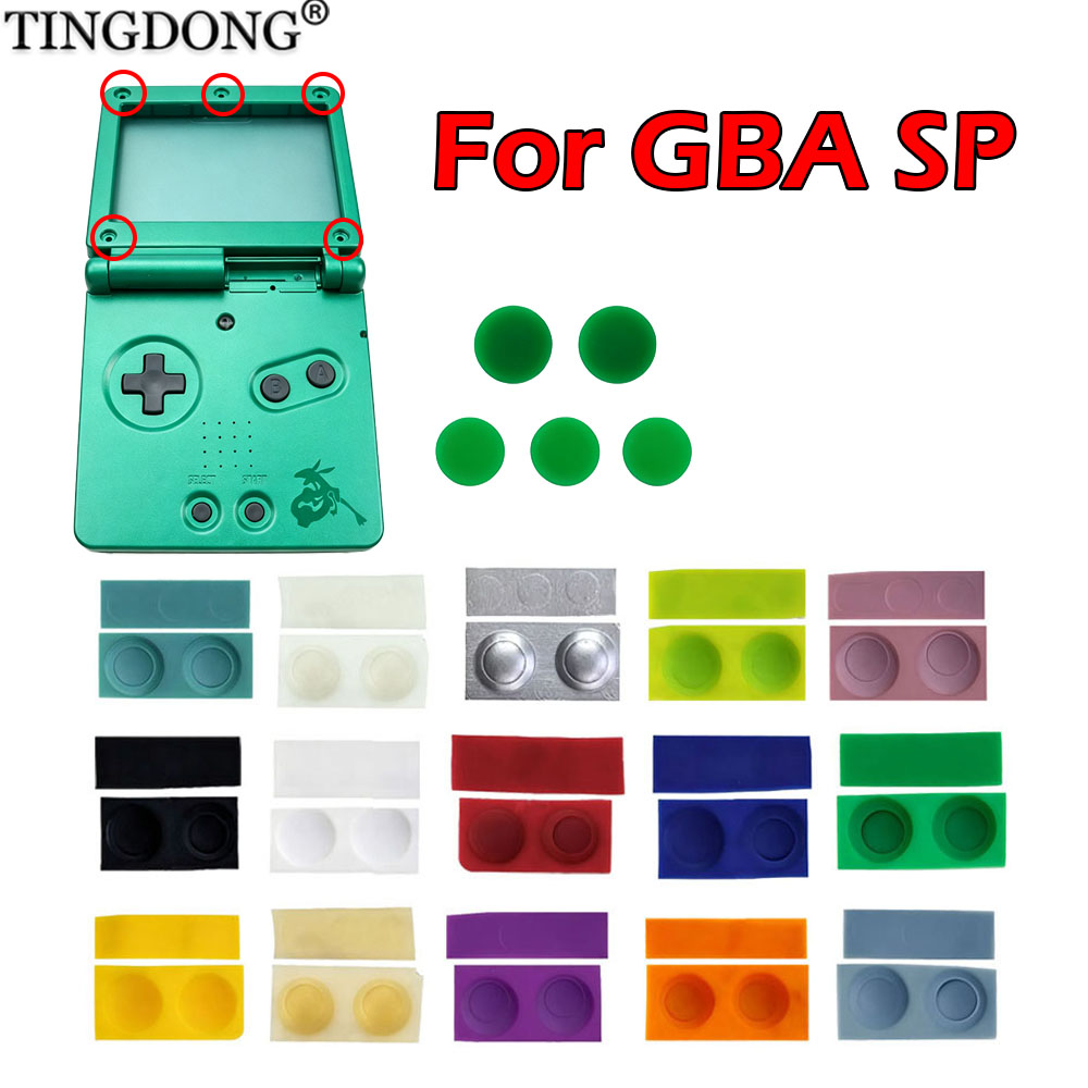 Nintendo Console Switch 2 - 1/2/5/10Set GBA SP Shell Replacement Parts
