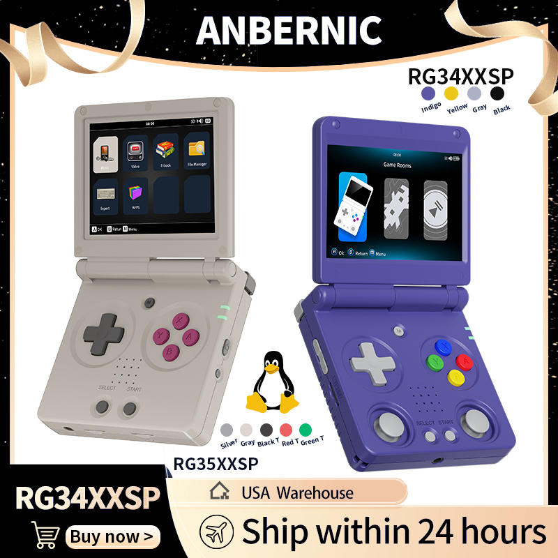 Anbernic RG34XXSP RG35XXSP Fli - огляд і ціна Gaming Console Deals