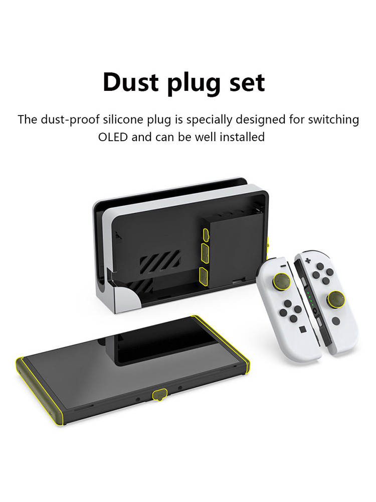 14 PCS/Set Dust Plug Silicone  - огляд і ціна Gaming Console Kit