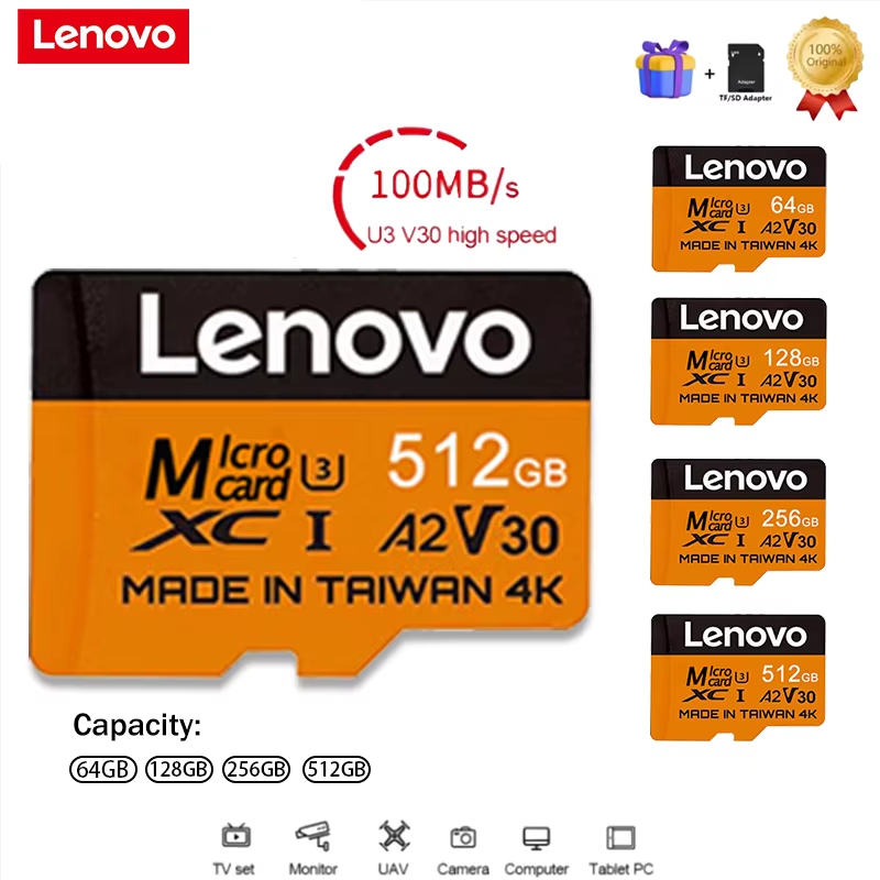 Lenovo Secure 512GB SD Cards M - огляд і ціна Gaming Console For Phone