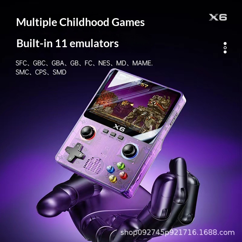 Handheld Gaming Consoles X6 Re - огляд і ціна Gaming Console X6 X6 64 Gb