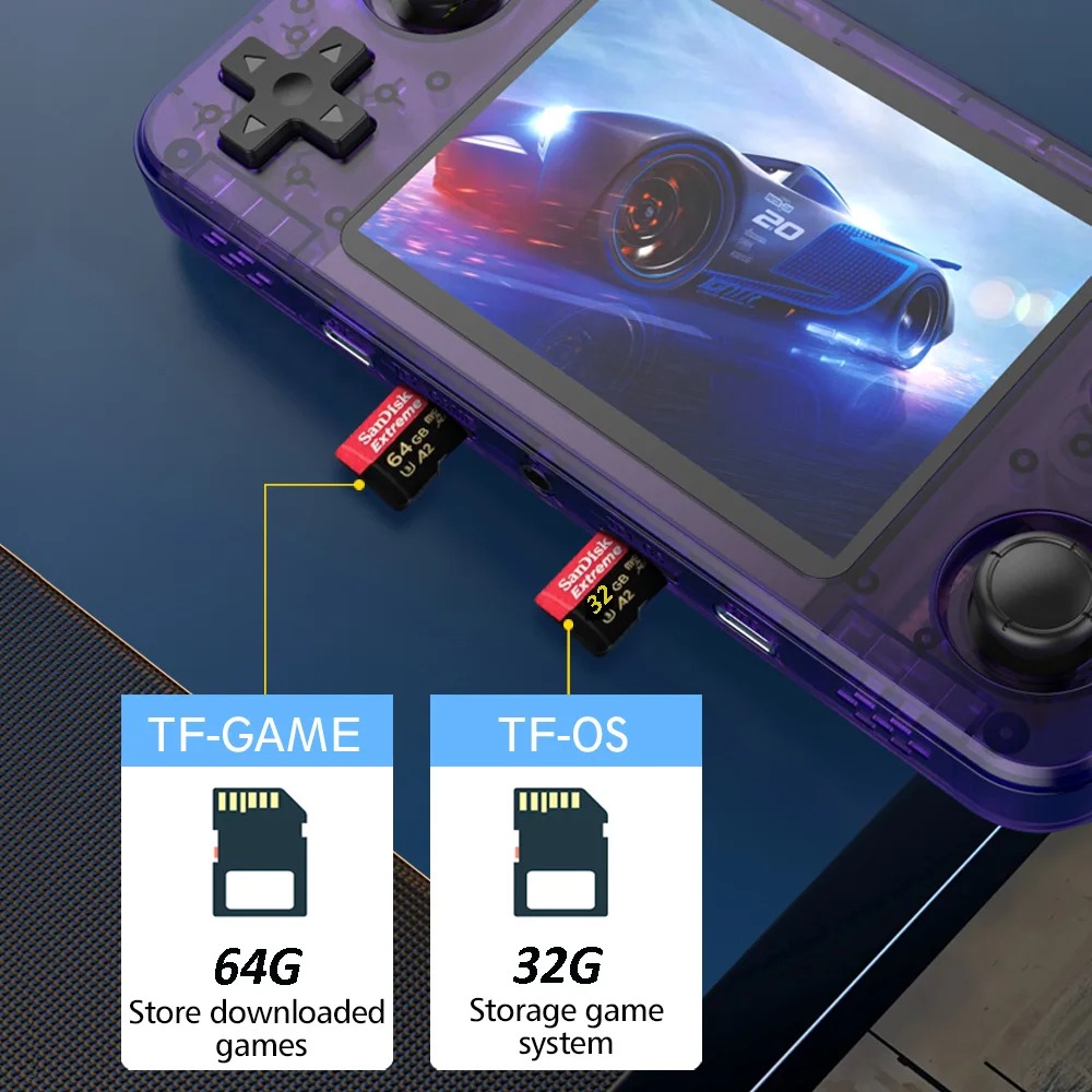 R36H Retro Handheld Game Conso - огляд і ціна Gaming Console R36H