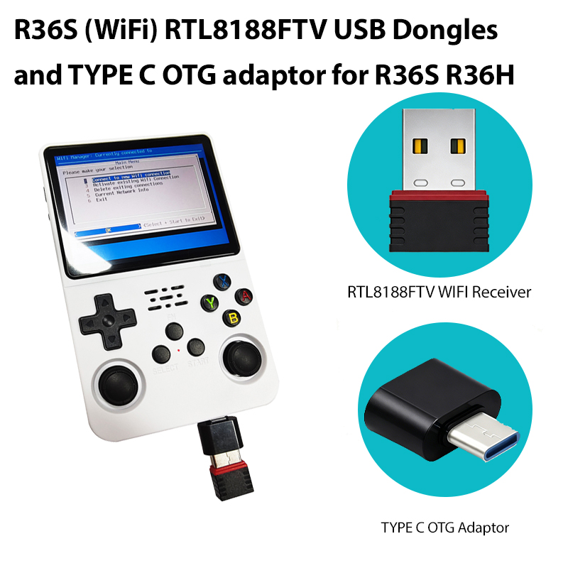 2026 R36S (WiFi) RTL8188FTV US - огляд і ціна Gaming Console R36H