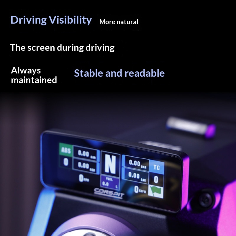 CONSPIT CSD Nano 2.99 Inch Rac - огляд і ціна Steering Wheel Gaming