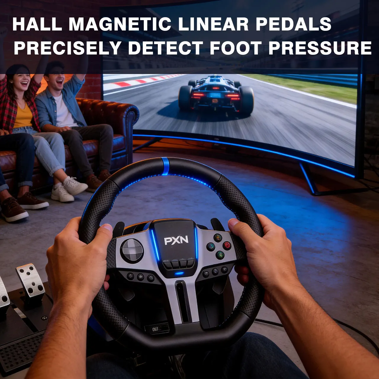V9 Gen2 Gaming Steering Wheel  - огляд і ціна Steering Wheel Gaming