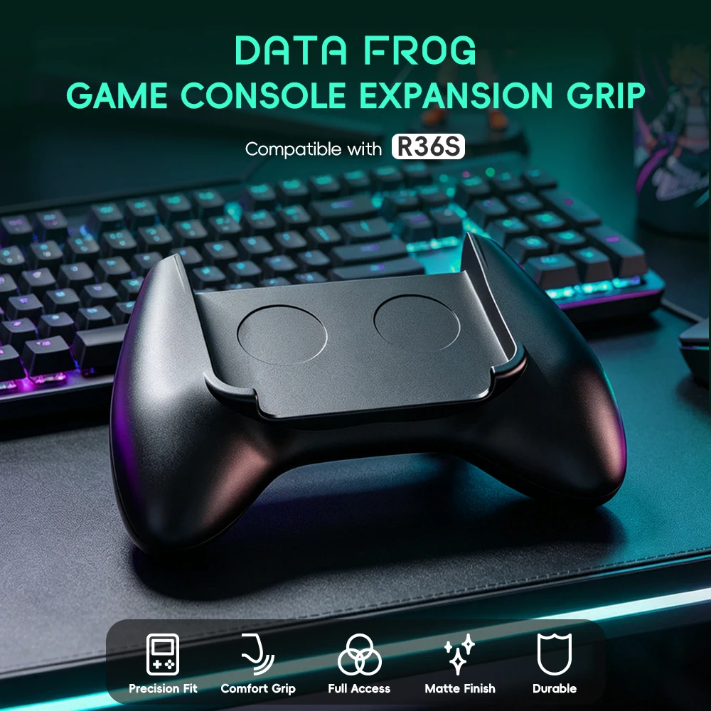 Data Frog R36S Game Grip Ergon - огляд і ціна Gaming Console Retro