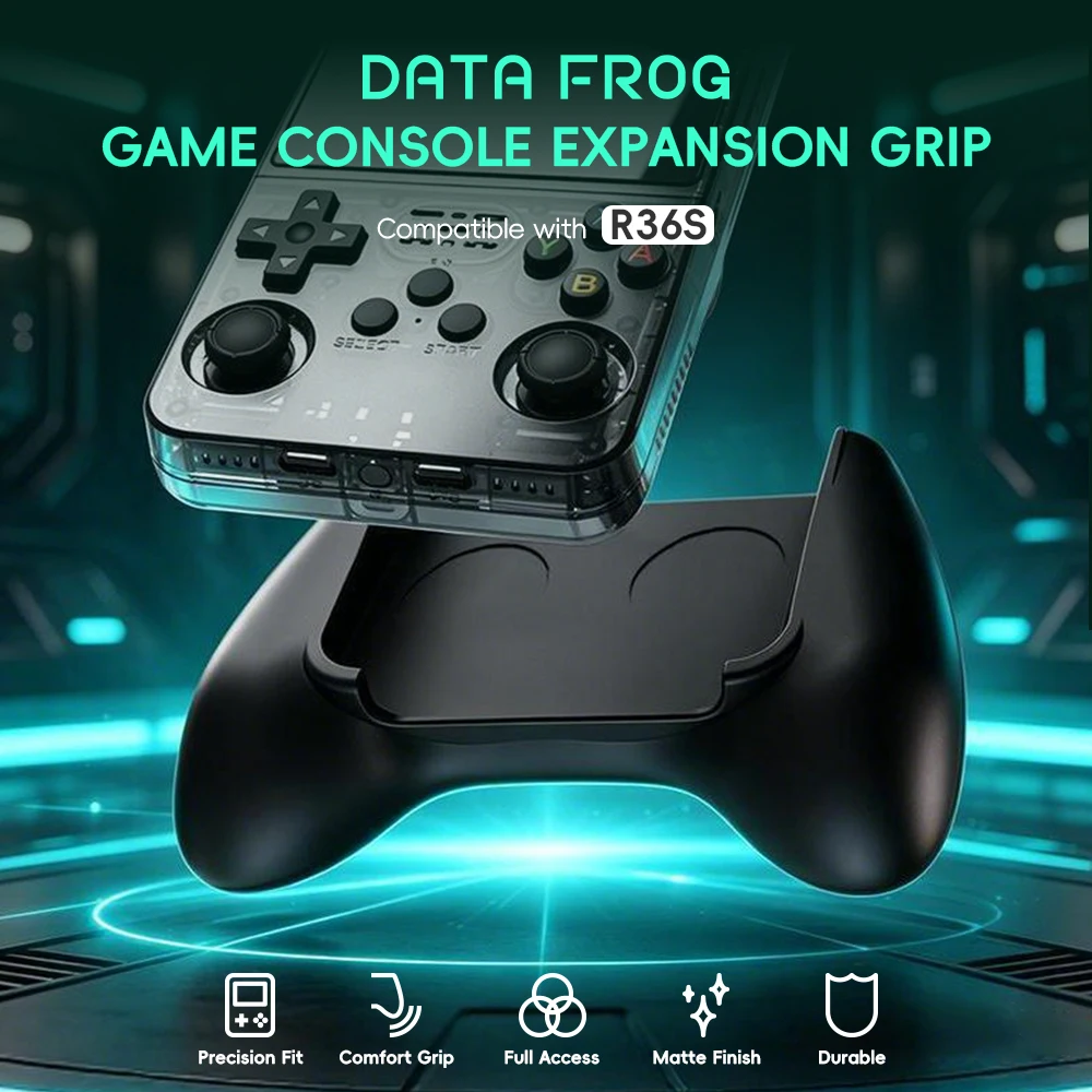 Data Frog R36S Game Grip Ergon - огляд і ціна Gaming Console Retro