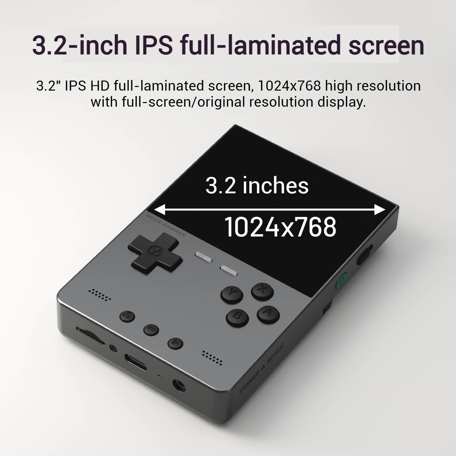 TRIMUI Brick Hammer All Metal  - огляд і ціна Gaming Console All