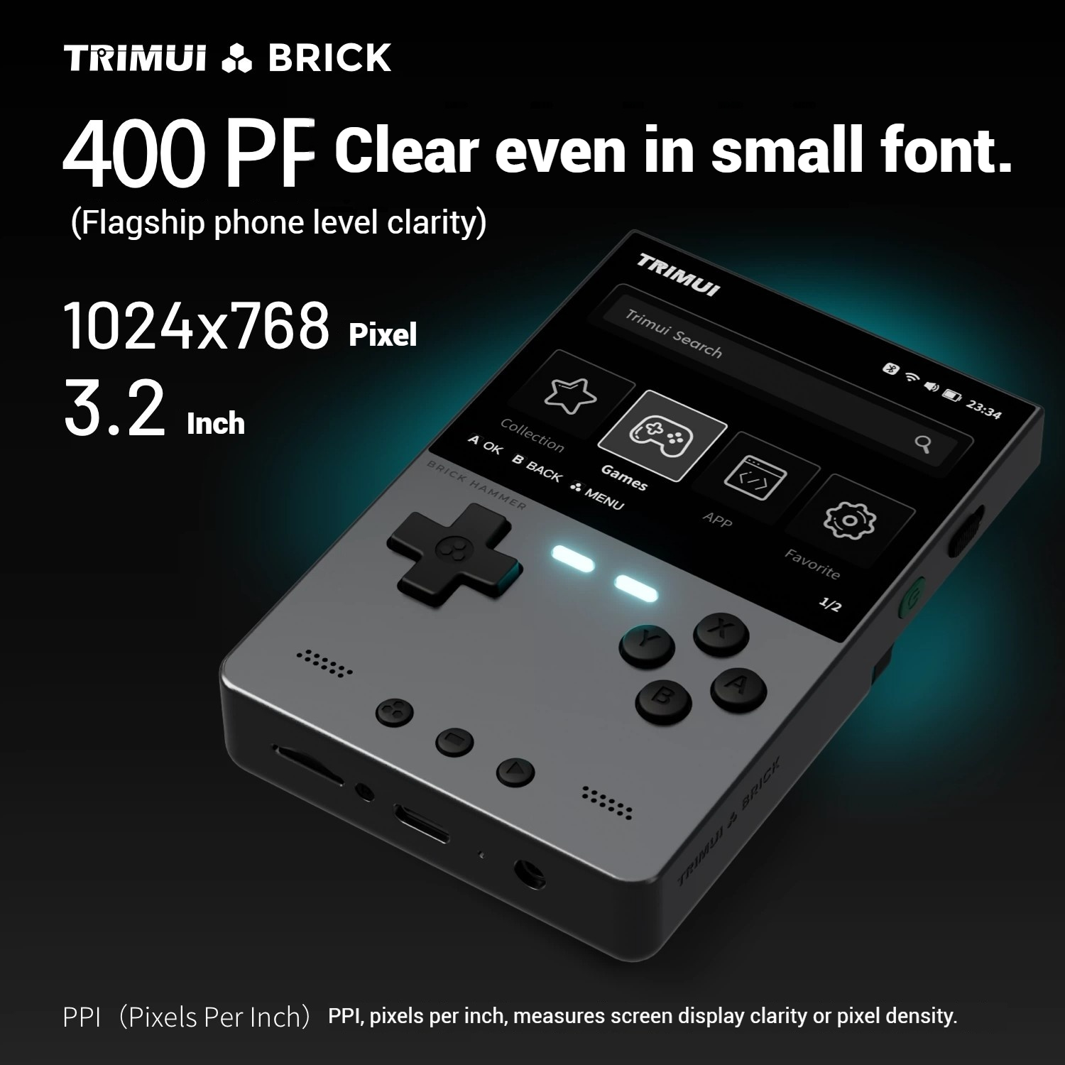 TRIMUI Brick Hammer All Metal  - огляд і ціна Gaming Console All