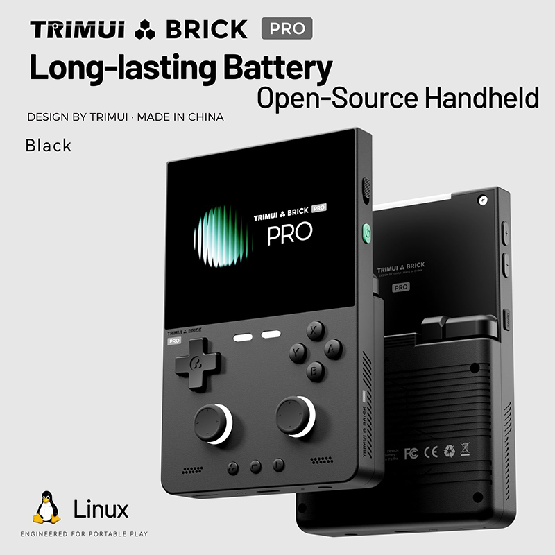 NEW TRIMUI BRICK PRO Retro Han - огляд і ціна Gaming Console Under 5000