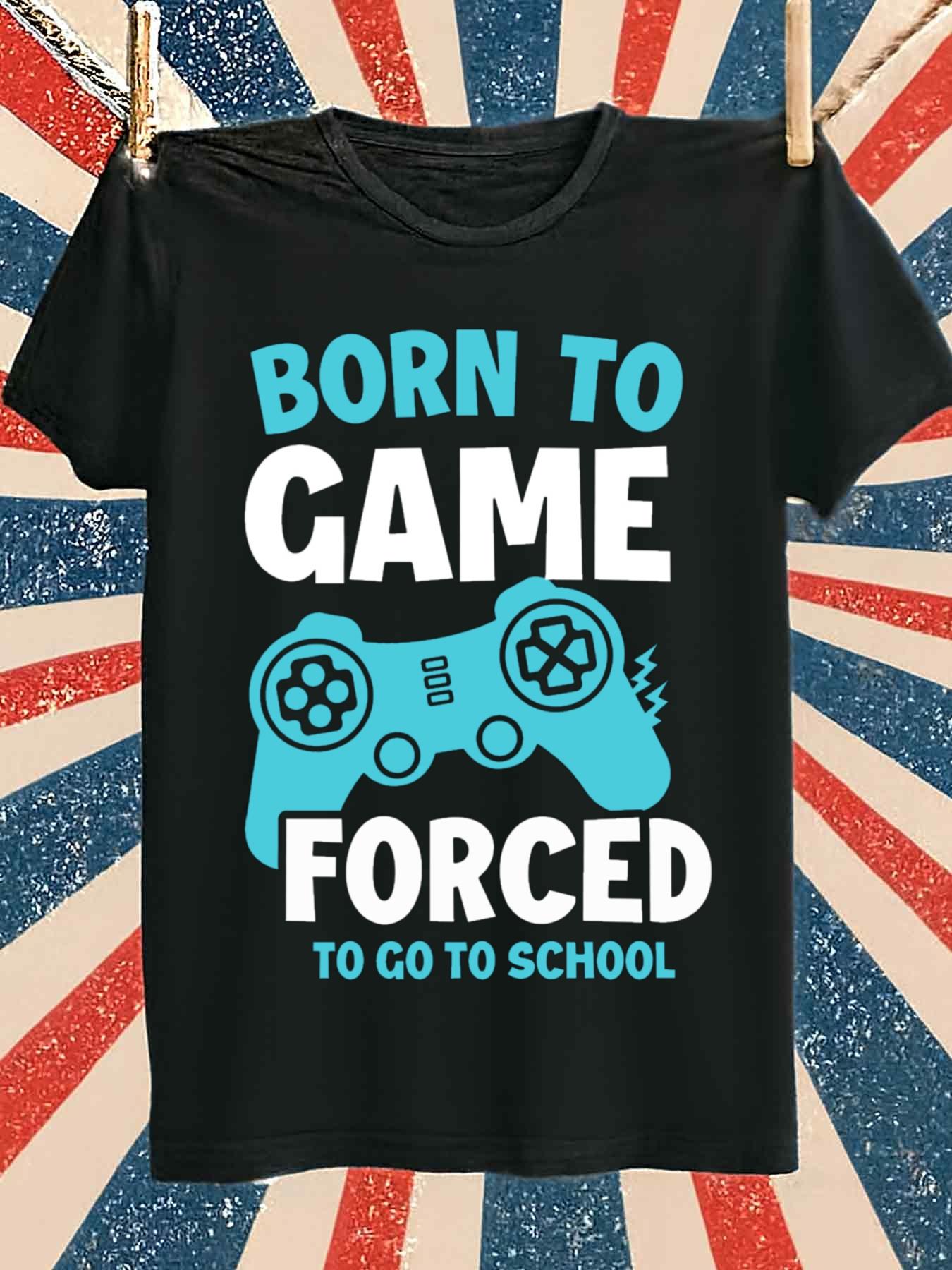 Born to Game Men's Gaming T-Sh - огляд і ціна Gaming Console All