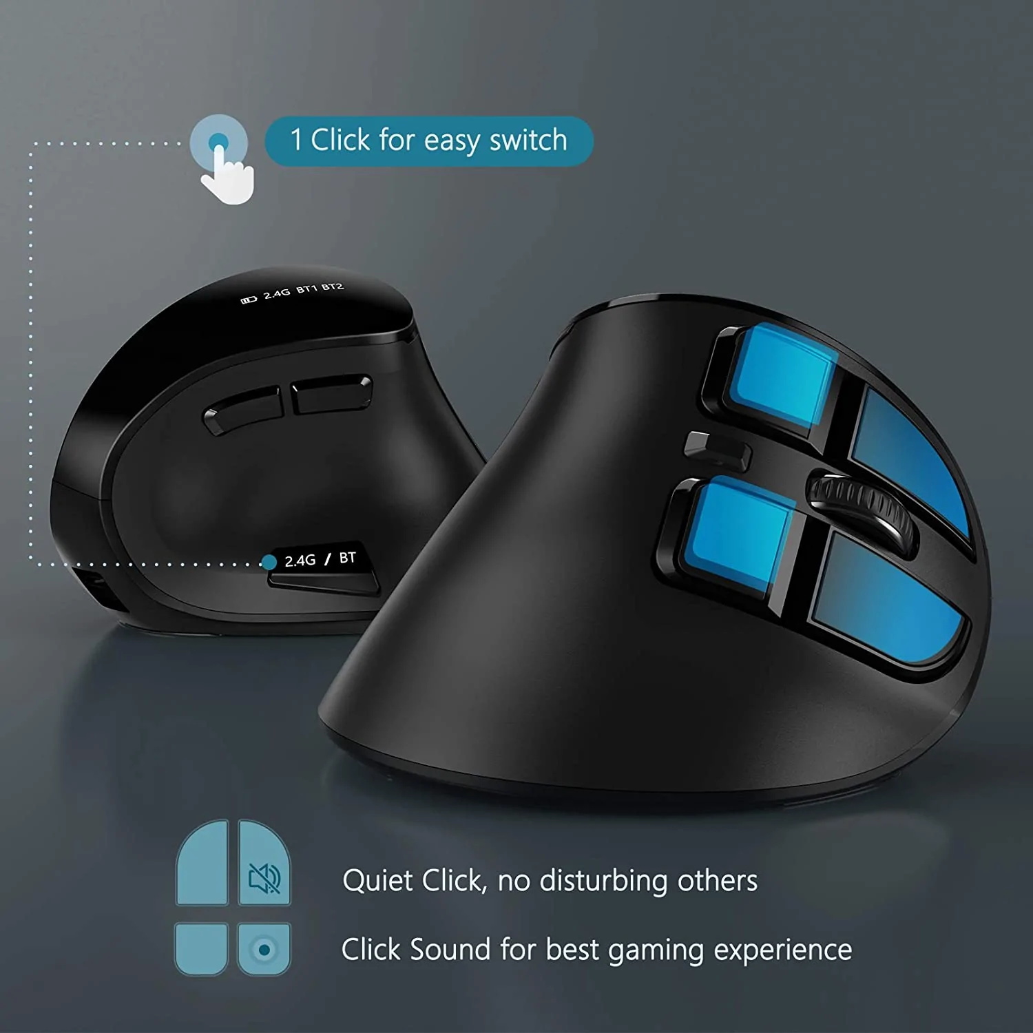 Seenda Vertical Wireless Mouse - огляд і ціна Gaming Console For Ipad